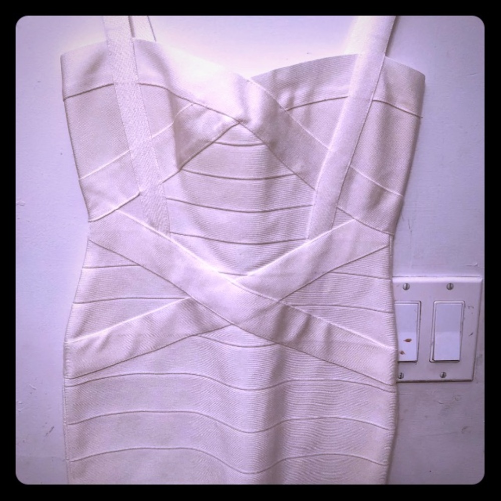 Bandage white dress BNWT